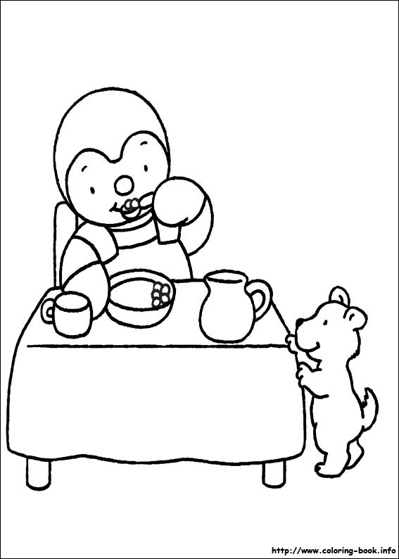 Charley and Mimmo coloring picture